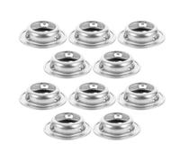 10pcs Stainless Steel Round Vent Mesh Hole Cover for Cabinet Wardrobe | Kitchen Bathroom Use, Silver Finish, Circular Decorative Style, Easy Installation and Versatile Ventilation