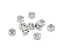 10PCS Stainless Steel SMR74ZZ 4X7X2.5mm Ball Bearing ABEC-9 MR52 MR63 MR84 MR85 MR95 MR104 MR105 MR106 MR115 MR126 MR128 MR148(S607ZZ 7x19x6)