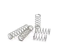 10Pcs Stainless Steel Spiral Return Compression Spring Wire Diameter 1.4mm Outer Diameter 16/17/18mm Length 10-100mm(80mm-(10Pcs),17mm-1.4mm)