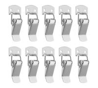 10pcs Stainless Steel Spring Loaded Hasp Lock Catch