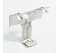 10pcs Stainless Steel Water Guide Clips for Solar Panels Increase Efficiency Automatic Water Clearance Fits 30mm 33mm 35mm 40mm Frames Reduce Dust Build Up Prolongs Panel Lifespan(33mm)