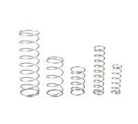 10PCS Stainless Steel Wire Diameter 0.4mm OD 3/4/5/6mm Length 10-50mm Compression Spring(45mm,6mm-0.4mm)