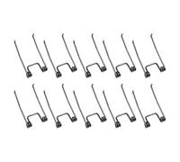 10Pcs Stainless Steel Wire Trimmer Spring Replacement Double Torsional Barber Pusher Hair Cutter Spring