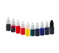 10Pcs Stamp Refill Inks Inking Bright Color Refill Ink Quick Drying, Type 4
