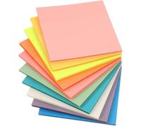 10pcs Sticky Notes,Colored Repositionable Page Tabs Pads,Post It Notes,Post Its,Note Pads