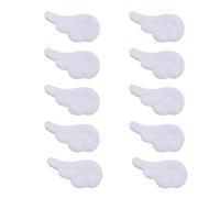 10PCS Sweet Color Wing Shape Appliques for Hat Clothes Sewing Patches Handmade Headwear Hair Clips Accessories Supplies for Adults and Supplies Adults Cartoon Appliques Hobbies