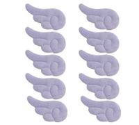 10PCS Sweet Color Wing Shape Appliques for Hat Clothes Sewing Patches Handmade Headwear Hair Clips Accessories Patches for Clothes Jackets