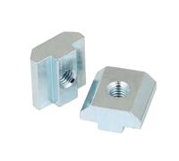 10pcs T-Track Sliding Hammer Head Nut T Block Square Nuts For Fastener Aluminum Profile 2020 3030 4040 4545(30M8)