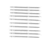 10Pcs T12 Series Soldering Iron Tips Copper Replacement Set for Low Temperature Welding Rework Stations