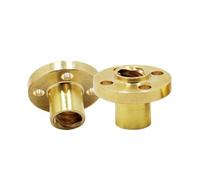 10pcs T8 8mm Brass Nut for Lead Screw 3D Printer Trapezoidal Spindle Screw MQXFCZUX