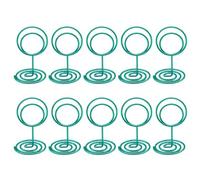 10Pcs Table Number Holders Wire Table Card Holders Picture Stands Photo Food Sign Memos Notes Clip for Weding Metal Holder