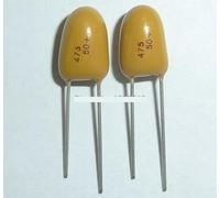 10pcs Tantalum capacitor 4.7uF 50V 475 50V4.7uF DIP Radial BIANMTSW