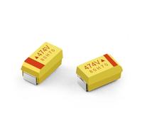 10Pcs Tantalum Capacitors Type A B C D SMD Capacitor 6.3V 10V 16V 25V 35V 50V 2.2UF 4.7UF 10UF 22UF 33UF 47UF 100UF 220UF 330UF(3216 A 25V 1UF)