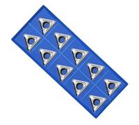 10pcs TCGT2 1 5 1 Cemented Carbide Turning Inserts for Industrial Aluminum Alloy and Steel Parts with Optimized Geometry to Lower Tool Load