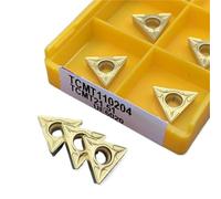 10PCS TCMT110204 VP15TF UE6020 US735 Carbide Blade External Turning Tool(TCMT110204 UE6020)