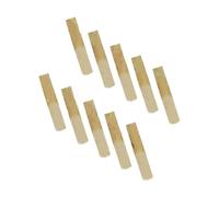 10pcs Tenor Saxophone Reeds Traditional B Flat Sax Reeds Strength 2.5 Woodwind Instrument Parts Instrument Accessories
