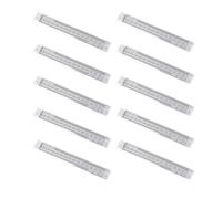 10Pcs Terminal Block Clear Cover Wire Barrier Strips Covers for Home Industrial Wiring Projects Clear Housing