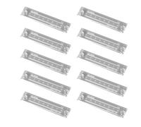10Pcs Terminal Block Clear Cover Wire Barrier Strips Covers For Home Industrial Wiring Projects Dustproof Wire Barrier Strips Cover