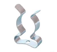 10PCS Terry Clips, Assorted Tool Spring Terry Clips, Heavy Duty Storage Shed Garage Tool Hangers for Garages, Sheds, Courtyards, Cabinets(12mm)