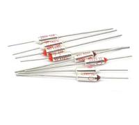 10pcs Thermal Fuse Set - RY 10A 250V, 65-280°C Temperature Protection Fuses for Appliances and Electronics(165℃)