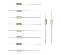 10Pcs Thermal Fuses 250V 10A 65-84℃ Temperature Cutoffs, Metal Shell Thermal Cutoff for Circuit Protections Temperature Protections Fuses