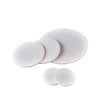 10Pcs Thick 1mm-3mm Solid PTFE Sheet Seal Flat Gasket Round Dia 10mm-90mm(32mm,3mm)