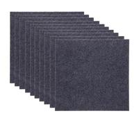 10pcs Thick Square Crawling Mat Tiles for Baby Play | Polyester Fiber, Stylish Colour Finish, Decorative Use Nonslip Bottom and Comfortable Surface