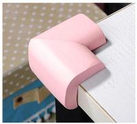 10pcs Thickening Table Corner Guard Cushion, Baby Sponge Anti-Collision Angle Child Safety Home Bumper and No Smell Table Edge Corner Protectors, (Pink)