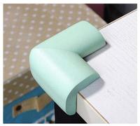 10pcs Thickening Table Corner Guard Cushion, Baby Sponge Anti-Collision Angle Child Safety Home Bumper and No Smell Table Edge Corner Protectors, (Light Green)