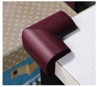 10pcs Thickening Table Corner Guard Cushion, Baby Sponge Anti-Collision Angle Child Safety Home Bumper and No Smell Table Edge Corner Protectors, (Brown)