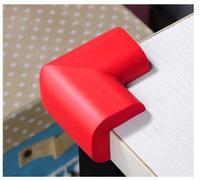 10pcs Thickening Table Corner Guard Cushion, Baby Sponge Anti-Collision Angle Child Safety Home Bumper and No Smell Table Edge Corner Protectors, (red)