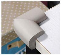 10pcs Thickening Table Corner Guard Cushion, Baby Sponge Anti-Collision Angle Child Safety Home Bumper and No Smell Table Edge Corner Protectors, (Gray)