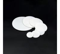 10pcs Thickness 0.5 1 1.5 2 3mm Solid PTFE Sheet Round, Plastic Flat Washer, PTFE flat washers assortment(15x0.5mm)