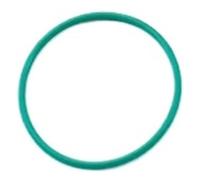 10pcs Thickness 0.8mm Green/black Rubber O-ring Sealing Ring Gasket Grommet Fluorine(Green,OD3.6xID2-10pcs)