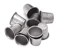 10PCS Thimbles Multi Size Finger Protector Sewing Quiting Handmade Craft Tool