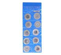 10PCS Thin Diamond Cutting Disc with Rod, Round Grinding Wheel Set for Wood Metal Stone Glass, Compatible with Rotary Tools and Pneumatic Grinders (40mm)