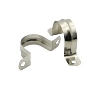 10Pcs Throat Hoop Horseback Hose Clamp Plumbing Tightening Fastening Buckles Riding Clip M5-M100 5mm-100mm 304 Stainless Steel(M16)