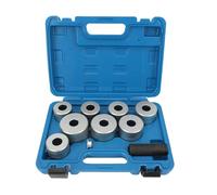 10PCS Tie Rod End Boot Installer Kit, Ball Joint Dust Boot Installer Set, Carbon Steel Strong Structure with Rounded Inner Corners, Multi Size Compatibility for Vehicle Ball Joint