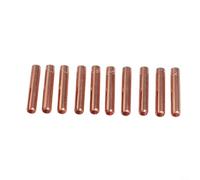 10PCS TIG Welding Collets 2.4mm Brass Electrode Holder for WP9 WP20 WP25 Torches - Consumables Kit(Φ3.2mm)