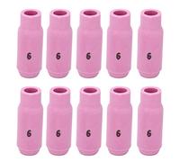 10Pcs TIG Welding Cup 10N48 6# Ceramic Nozzle Accessory Set Kit for WP17 18 26 Torch