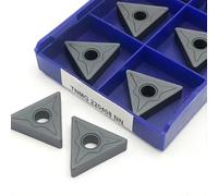 10pcs TNMG 220404 NN LT10 TNMG 220408 NN LT10 Milling Inserts Turning Inserts Cutting Tools Carbide Insert Cutters Lathe Milling Tool(TNMG 220408 NN LT10)