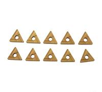 10pcs TNMG160408R-ES Carbide Indexable Turning Inserts for CNC Lathe Machining - ISO Standard, High-Performance Cutting Tool with Resistance