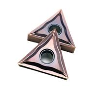 10pcs TNMG220404 EF YBG205 TNMG220408 Cemented Carbide Inserts Stainless Steel Turning Tool(TNMG220408-EF YBG205)