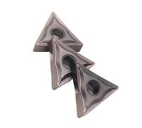 10pcs TNMG220404 EF YBG205 TNMG220408 CNC Lathe Turning Blades TNMG Carbide Cutting Inserts Tool(TNMG220408-EF YBG205)