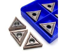 10pcs TNMG220408 TNMG220404 TNMG160404-EF TNMG160408-EF YBG205 Carbide Insert YBG205=M20-M40 Processing: Stainless Steel(TNMG160408-EF YBG205)