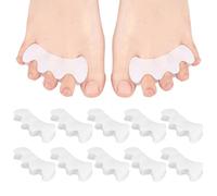 10PCS Toe Spacers Silicone Toe Separator, for Nail Varnish, Toe Spacers Womens and Mens, Ideal for Daily Foot Care and Pedicure