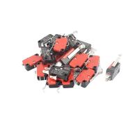 10pcs Toggle Arm Roller SPDT NO/NC Momentary Limit Switches V-154-1C25