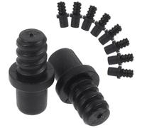 10Pcs Toilet Brush Head Connector Adapter for Easy Replacement Compatible with Various Toilet Brush Interfaces