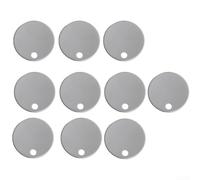 10pcs Toilet Seat Hinge Covers Set, Plastic Decorative Cap Waterproof Anti-Rust Screw Protectors Fit for Various Bathroom Toilet Models(65mm)