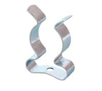 10Pcs TooL Spring Terry Clips Snap Shed Closed Heavy Duty Wall Mount Clips, Tool Holder Garage Shed Storage Grip Tidies Wall Mounted, Storage Hangers for Garages Sheds Yards Cupboards(38mm)